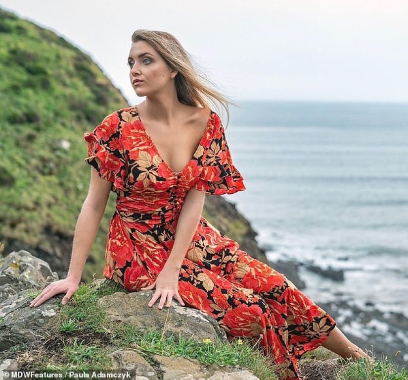 Clean food-piel limpia: modelo curado de eccema al convertirse en vegetariano