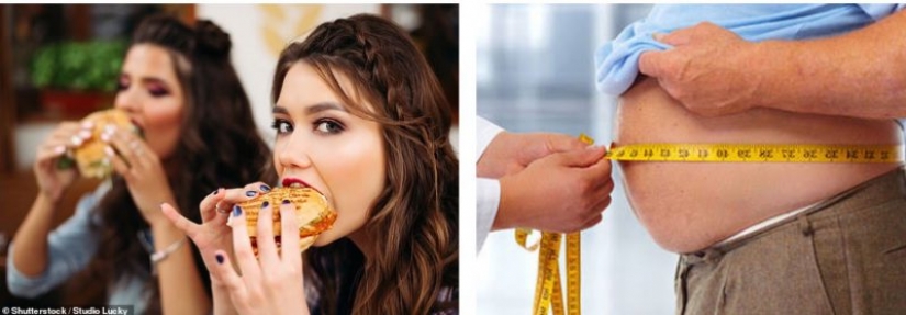 Close friendship — tight pants: American scientists have proved that gluttony is contagious
