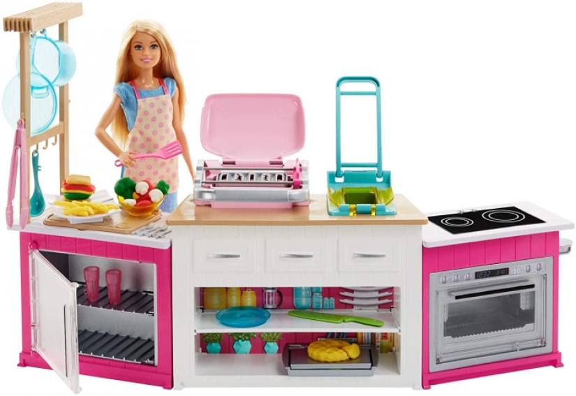 Cómo convertir rápida y económicamente una cocina aburrida en un paraíso para Barbie