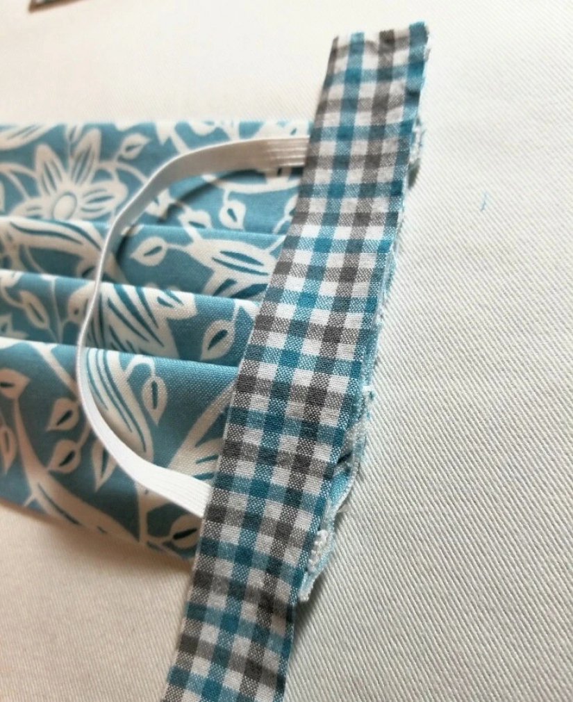 Cómo coser una máscara médica con sus propias manos Cómo coser una máscara médica con sus propias manos