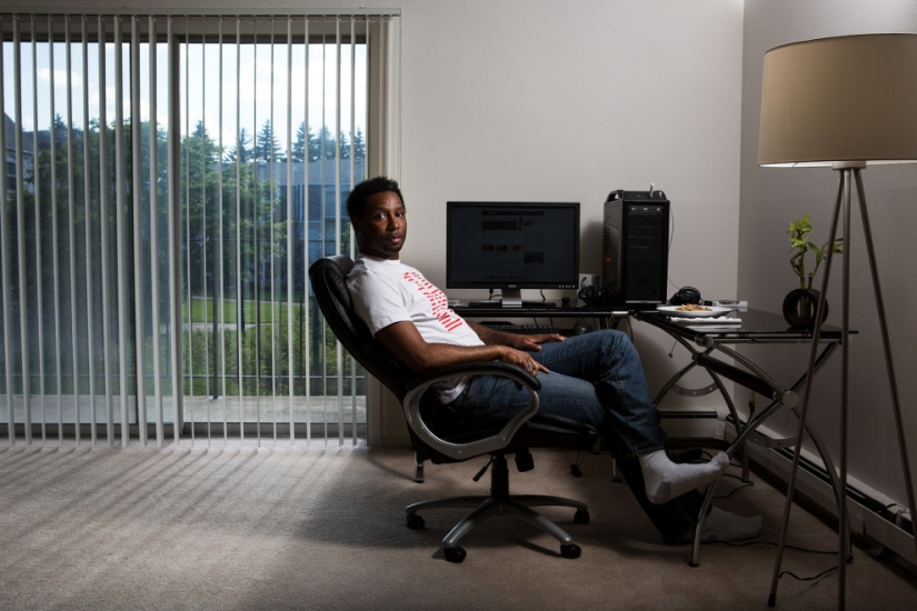 ¿Cómo es la cena, a las familias de los Estadounidenses comunes y corrientes