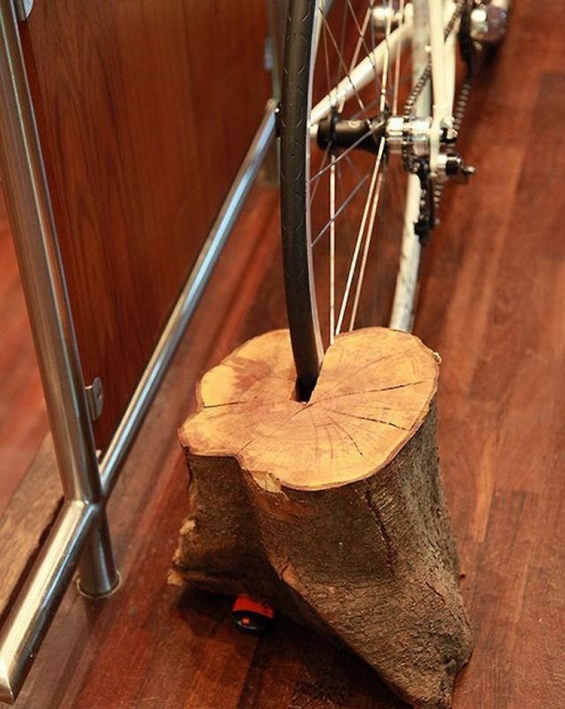 Cómo guardar una bicicleta en casa