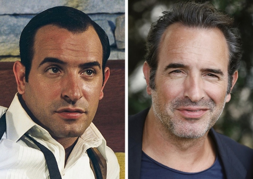 ¿Cómo ha 25 actores franceses de la época de sus primeros papeles