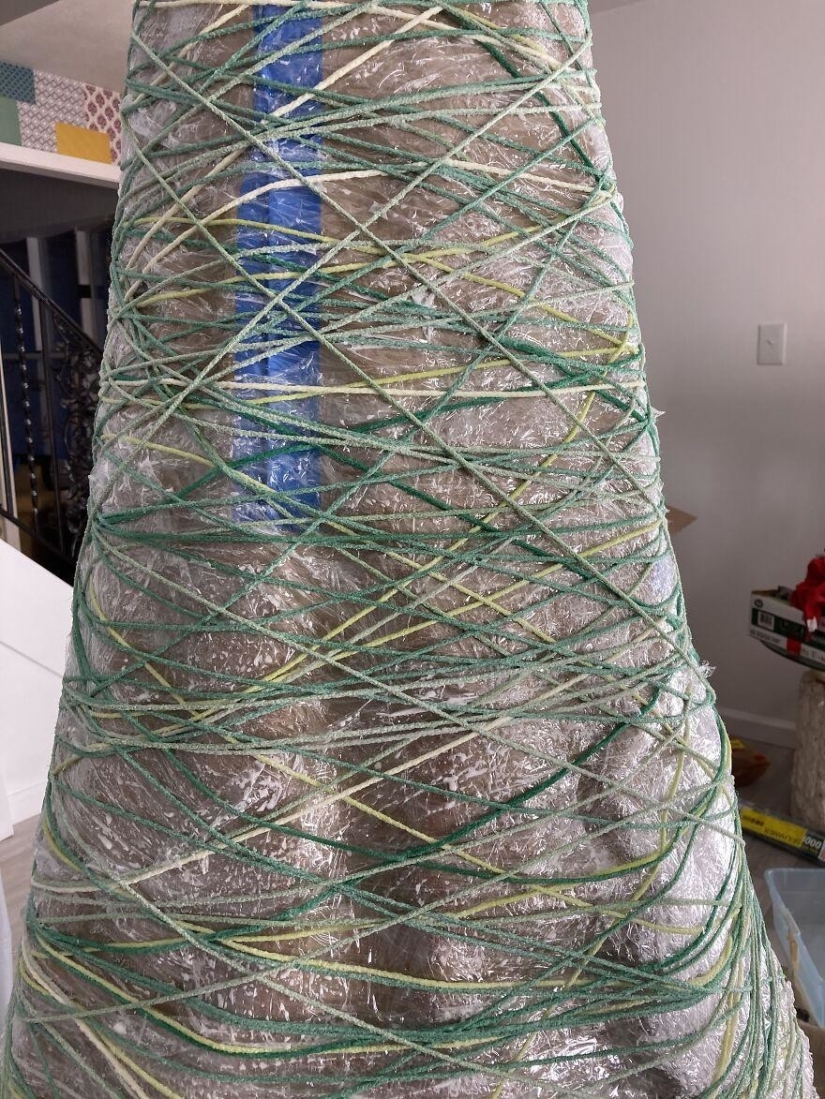 Cómo hacer un original árbol de Navidad con sus manos