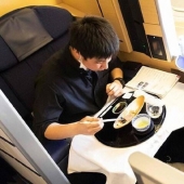 Cómo las "alas restaurante" aerolínea Japonesa All Nippon Airways