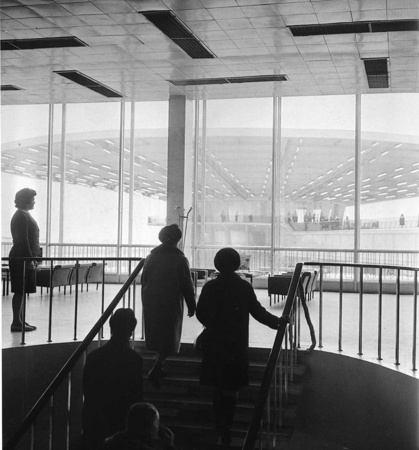 Cómo se veía el aeropuerto de Sheremetyevo al principio