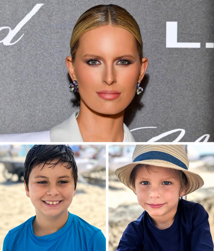 Cómo son los hijos de las mujeres más bellas del planeta