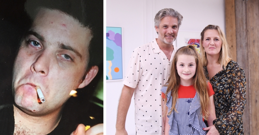 Cómo un hombre que cambió su vida y vino de un litro de vodka de un día a una exitosa carrera como artista