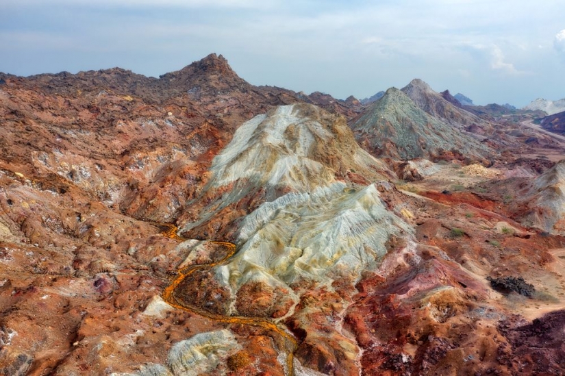 Colores de la isla de Ormuz