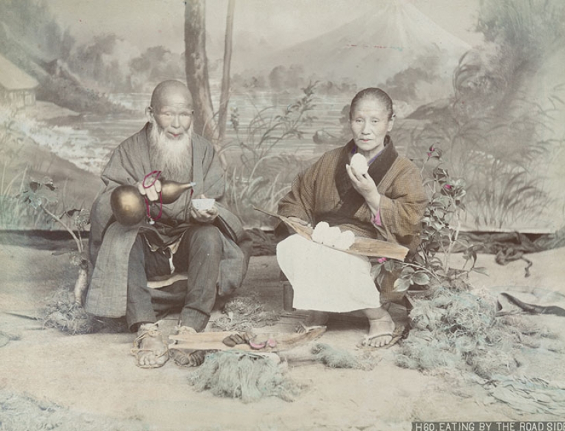 Colors of Japan XIX century through the eyes of American photographer