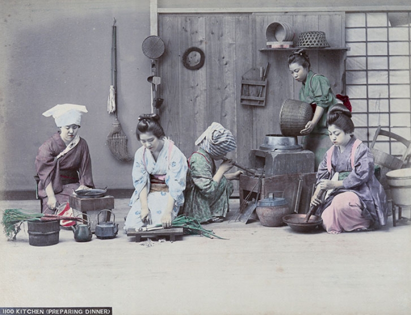 Colors of Japan XIX century through the eyes of American photographer