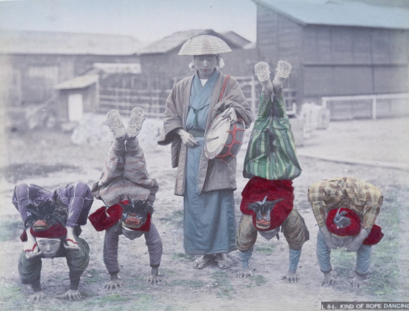Colors of Japan XIX century through the eyes of American photographer