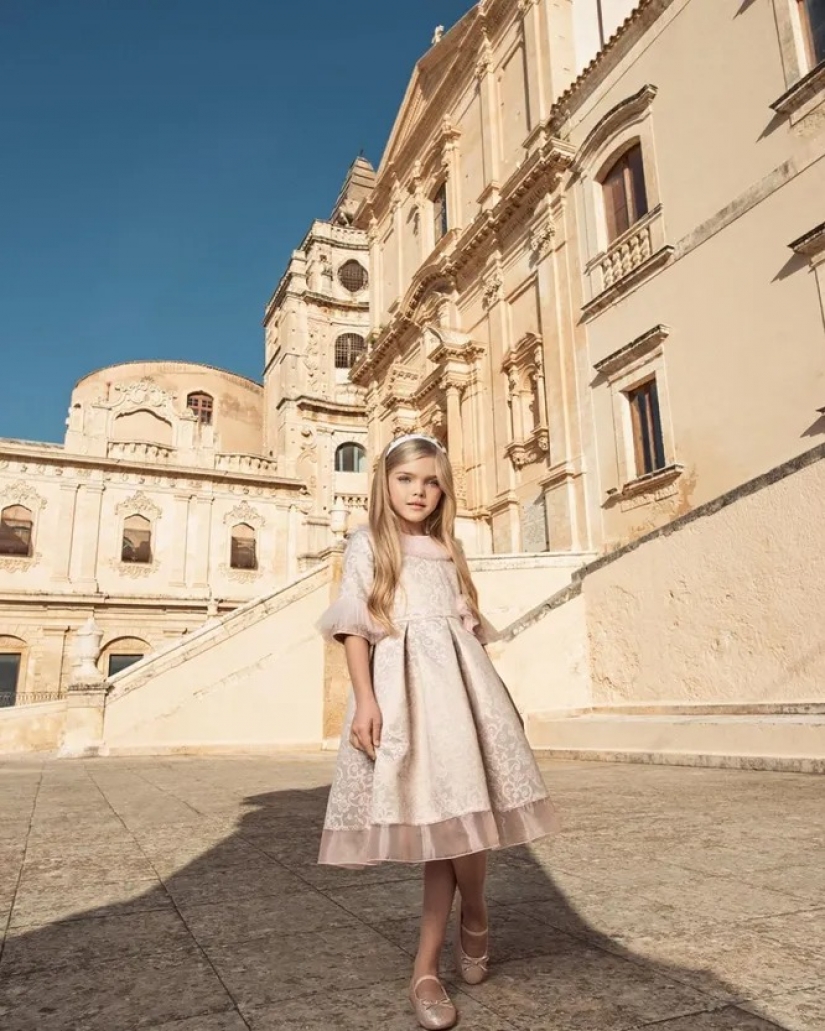 Como ahora parece ser el más famoso modelo de las niñas