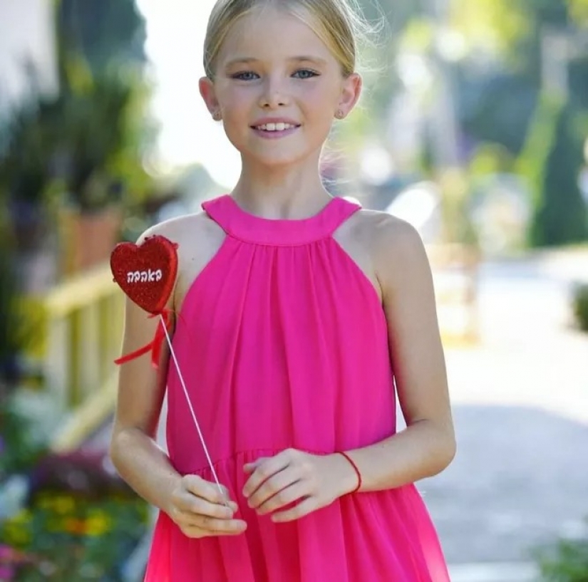 Como ahora parece ser el más famoso modelo de las niñas