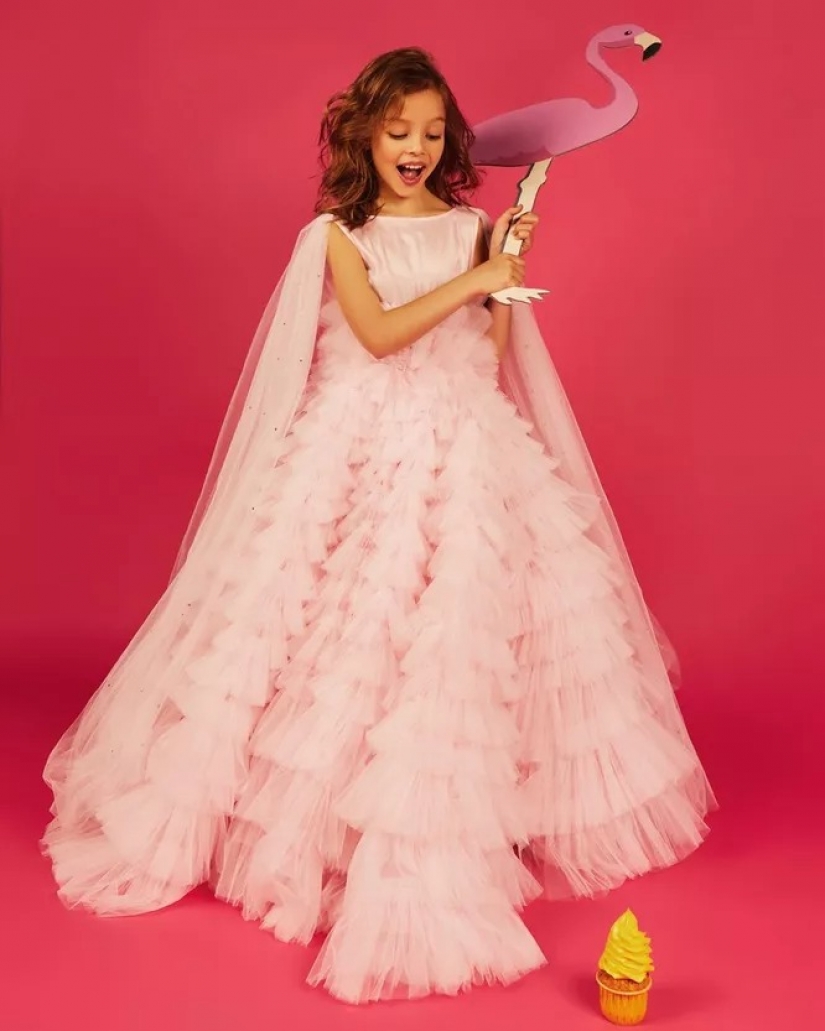 Como ahora parece ser el más famoso modelo de las niñas