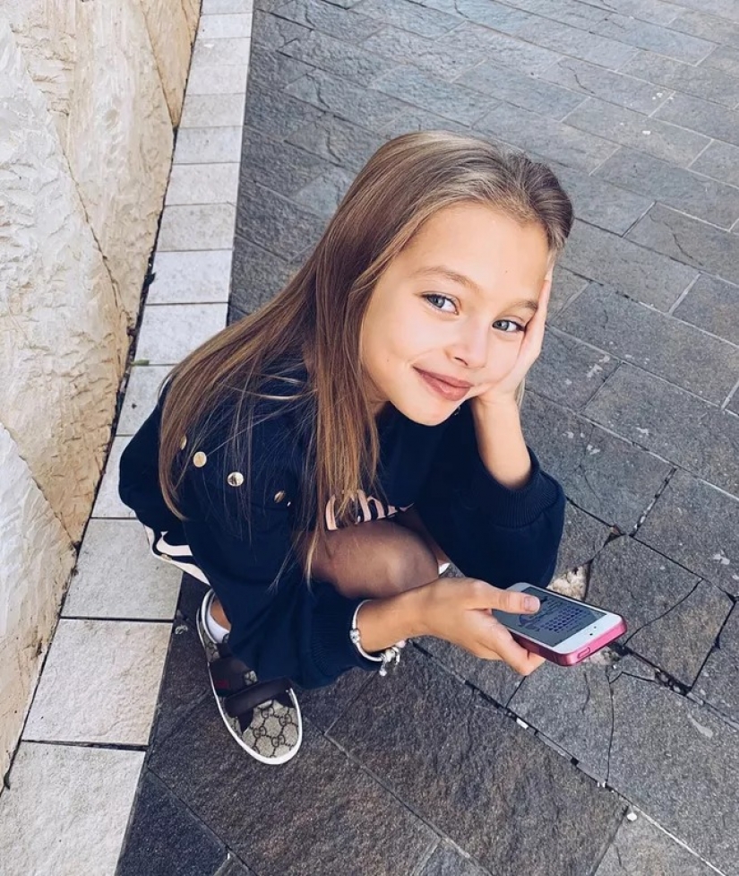 Como ahora parece ser el más famoso modelo de las niñas