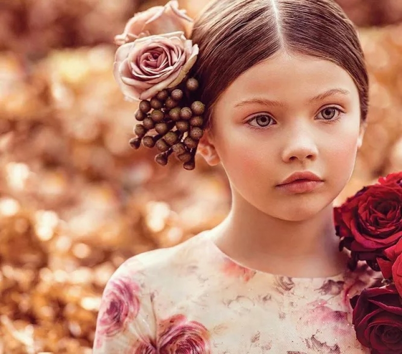 Como ahora parece ser el más famoso modelo de las niñas