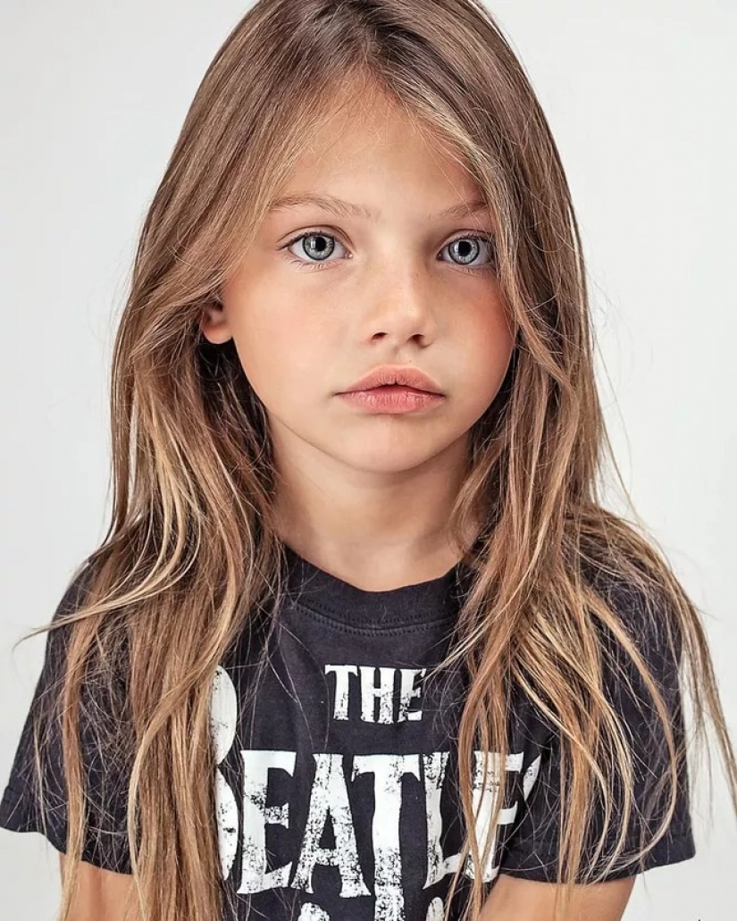 Como ahora parece ser el más famoso modelo de las niñas