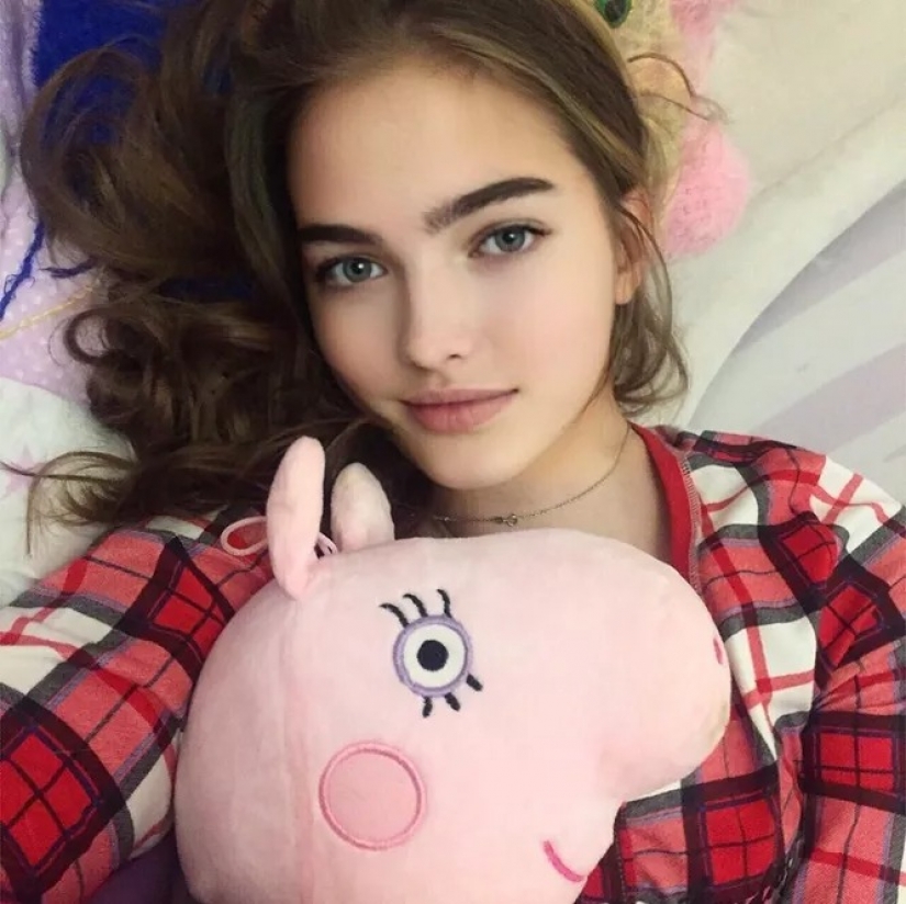 Como ahora parece ser el más famoso modelo de las niñas