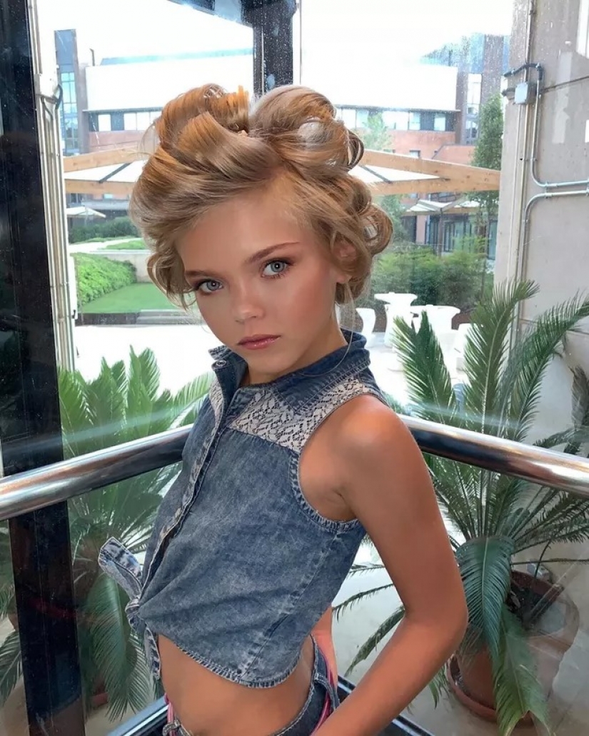 Como ahora parece ser el más famoso modelo de las niñas