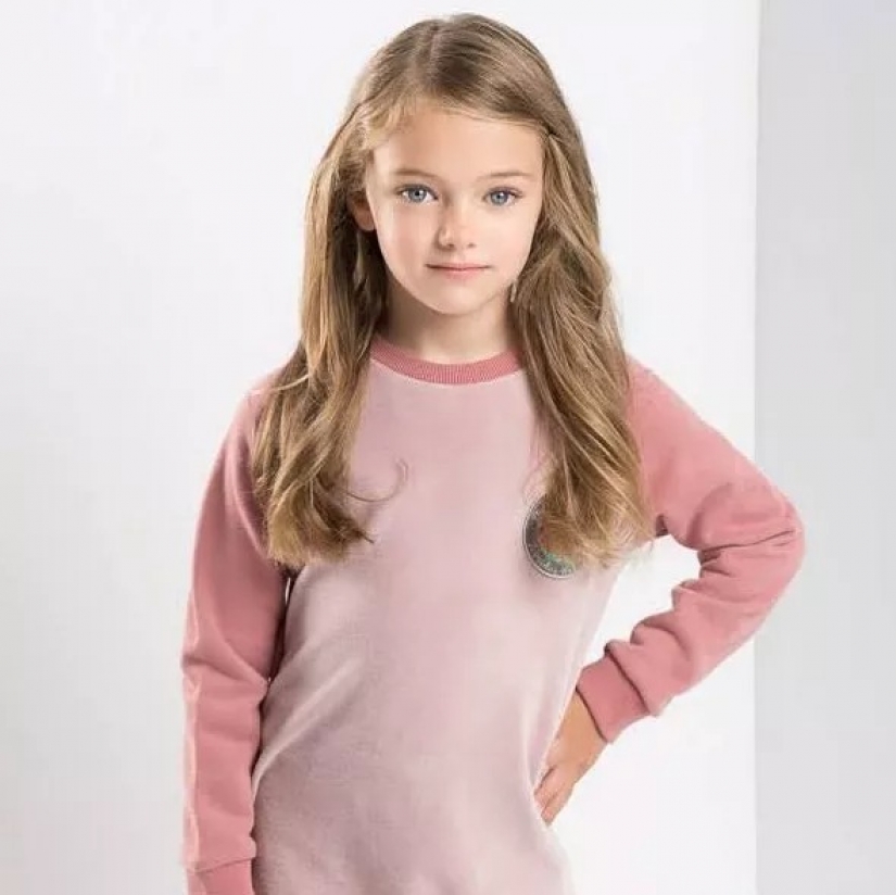 Como ahora parece ser el más famoso modelo de las niñas