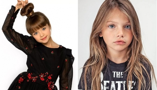 Como ahora parece ser el más famoso modelo de las niñas Como ahora parece ser el más famoso modelo de las niñas