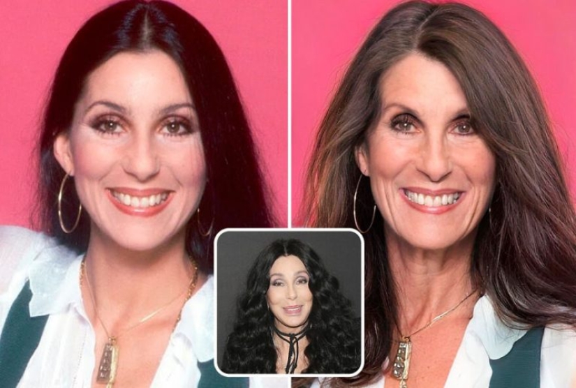 Con la ayuda de la inteligencia artificial, aprendemos a mirar a estas celebridades sin cirugía plástica.