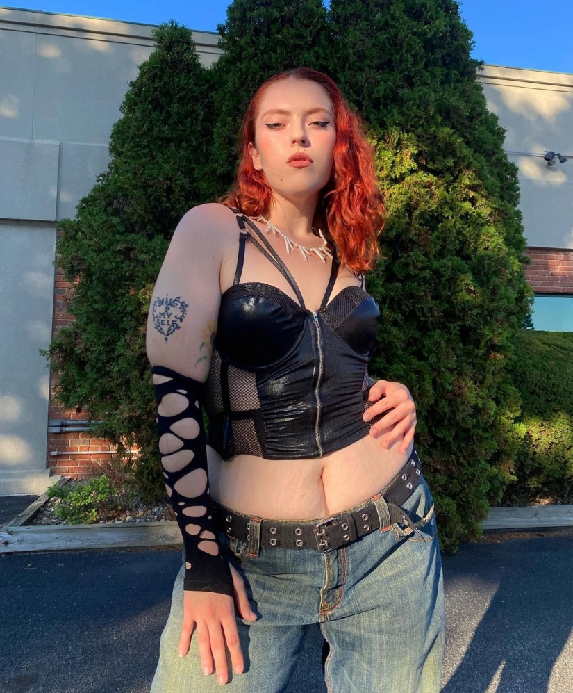 Con una barriga flácida, pero alta autoestima: Liberó a Jessica Blair y sus fotos en lencería Con una barriga flácida, pero alta autoestima: Liberó a Jessica Blair y sus fotos en lencería