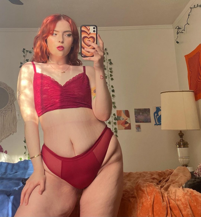 Con una barriga flácida, pero alta autoestima: Liberó a Jessica Blair y sus fotos en lencería Con una barriga flácida, pero alta autoestima: Liberó a Jessica Blair y sus fotos en lencería