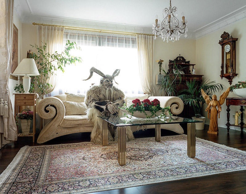 Cosplayers at home Cosplayers at home