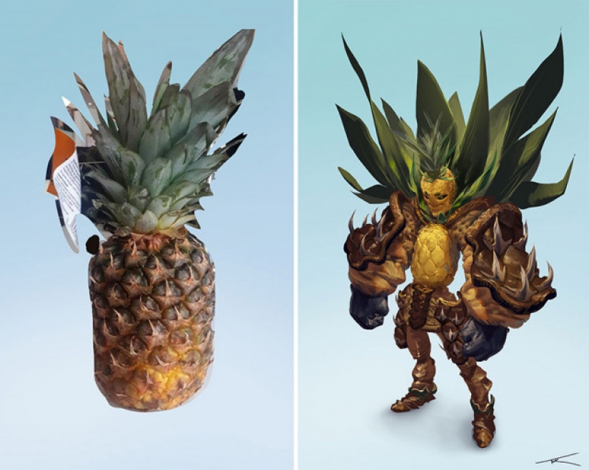 Croquis versus Final: los artistas muestran su trabajo en la etapa de boceto y terminado