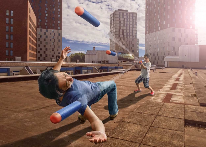 Cuando tu padre es un maestro de Photoshop