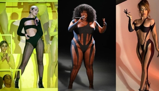 Cuidado, caliente: mono transparente con inserciones para las fashionistas más atrevidas Cuidado, caliente: mono transparente con inserciones para las fashionistas más atrevidas