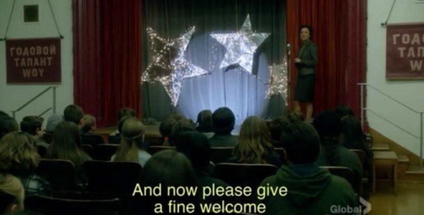 ¿Cuál es su evidencia: Oh, este idioma ruso en las películas del Oeste