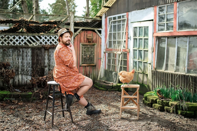 Daddies and chicks in the funny Chicken Daddies calendar for 2022 Daddies and chicks in the funny Chicken Daddies calendar for 2022