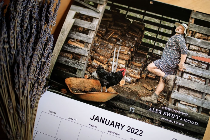 Daddies and chicks in the funny Chicken Daddies calendar for 2022 Daddies and chicks in the funny Chicken Daddies calendar for 2022