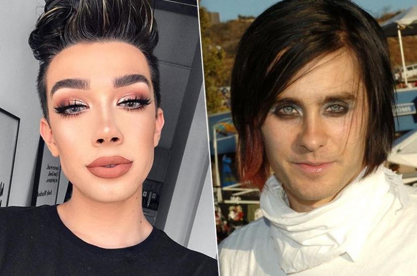 De David Bowie a rusia belleza-blogger: hombres con maquillaje