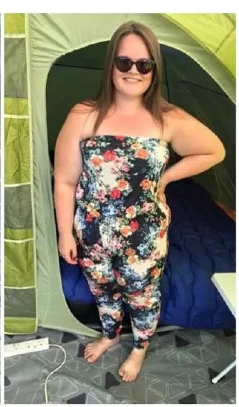 De fichas para las manzanas: American perdió 57 libras en un año y medio, rechazando la comida chatarra