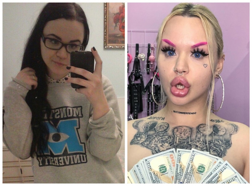 De una Gotessa a una estrella porno: la impactante transformación de la ucraniana Nastya Crimson