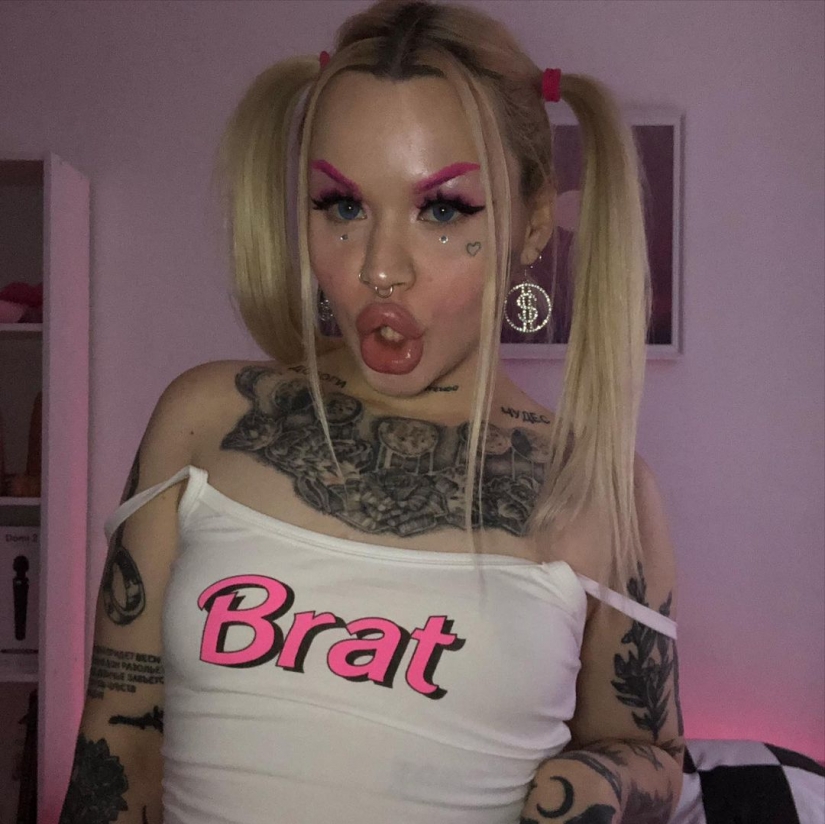 De una Gotessa a una estrella porno: la impactante transformación de la ucraniana Nastya Crimson