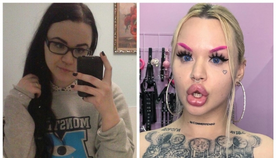 De una Gotessa a una estrella porno: la impactante transformación de la ucraniana Nastya Crimson