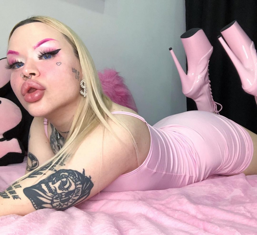 De una Gotessa a una estrella porno: la impactante transformación de la ucraniana Nastya Crimson