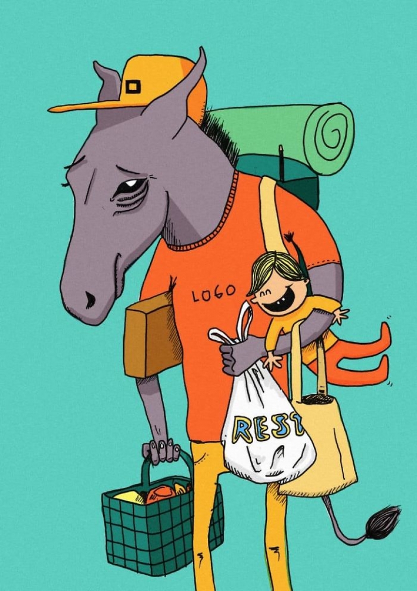 Decree and the charms of parenting: 12 funny comics from the father of two children Decree and the charms of parenting: 12 funny comics from the father of two children