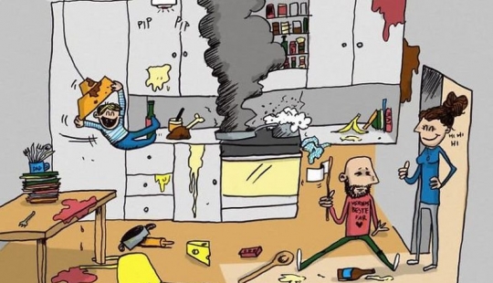 Decree and the charms of parenting: 12 funny comics from the father of two children