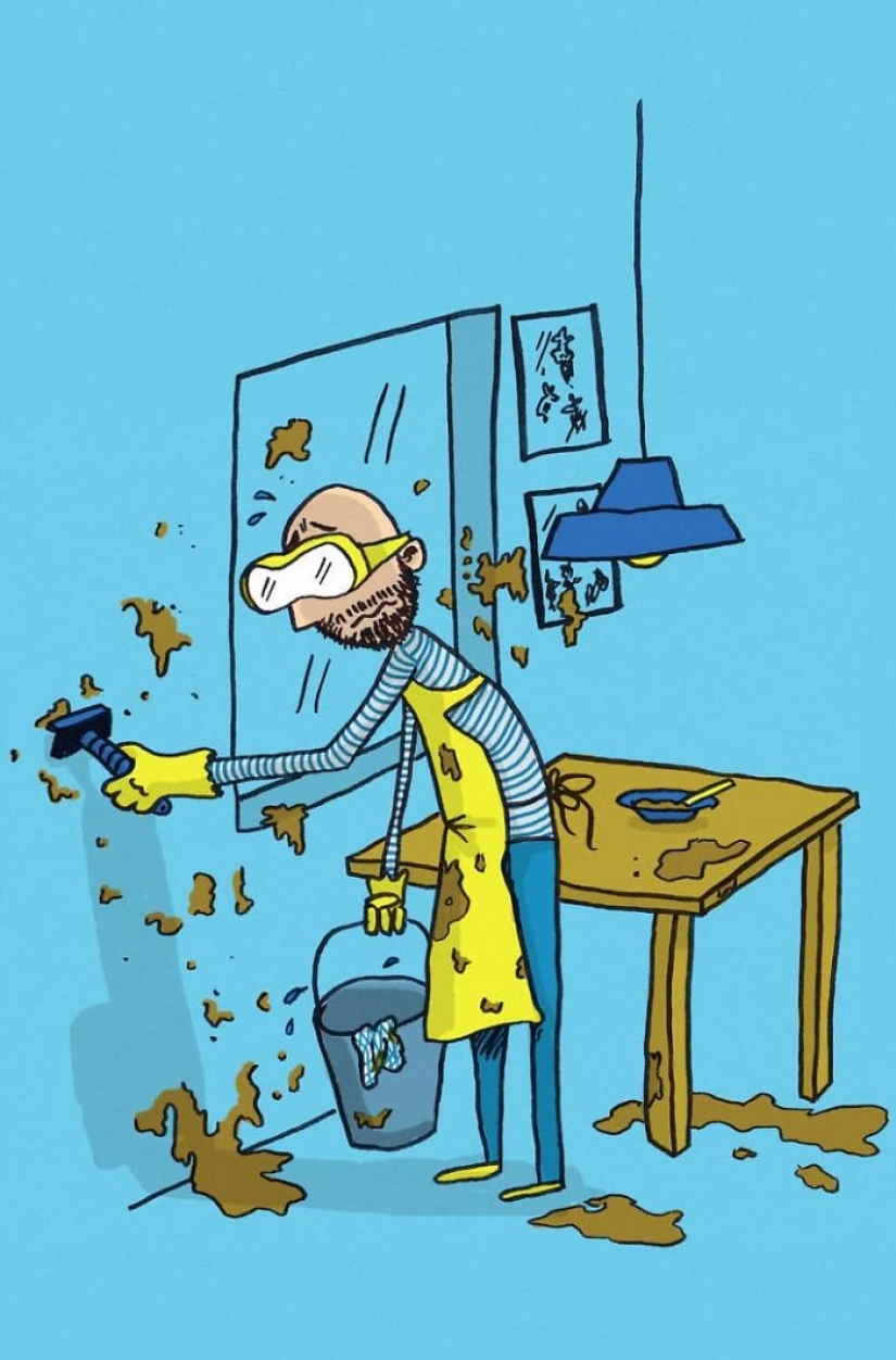 Decree and the charms of parenting: 12 funny comics from the father of two children Decree and the charms of parenting: 12 funny comics from the father of two children