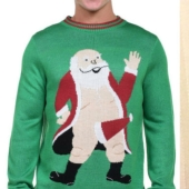 Depraved Santa and 29 more ugly Christmas sweaters