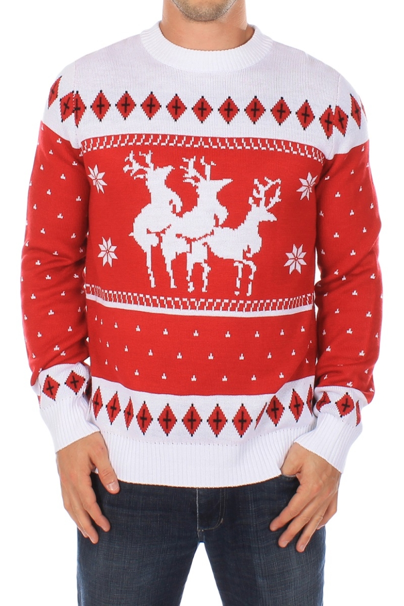 Depraved Santa and 29 more ugly Christmas sweaters