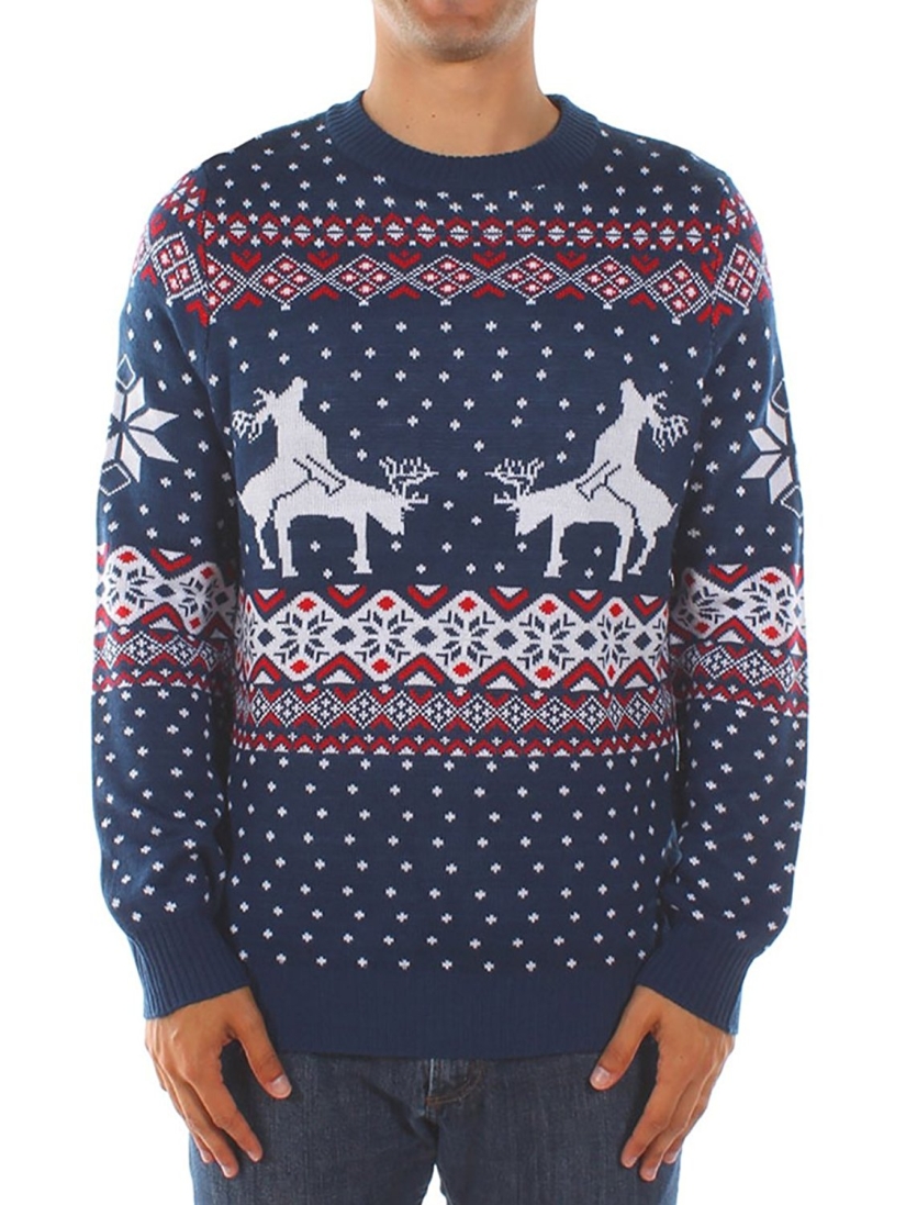 Depraved Santa and 29 more ugly Christmas sweaters