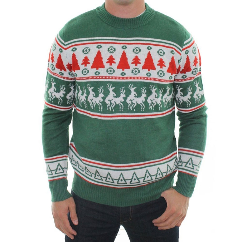 Depraved Santa and 29 more ugly Christmas sweaters