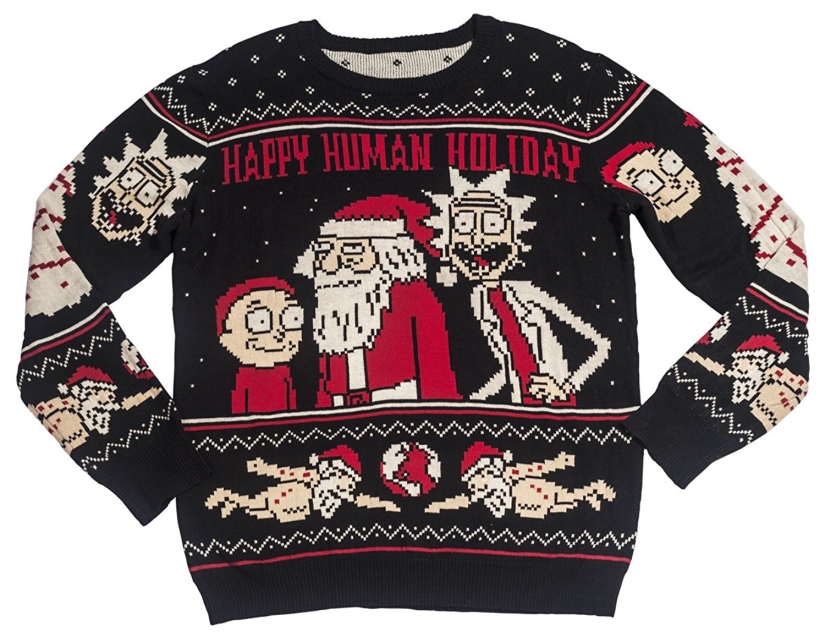 Depraved Santa and 29 more ugly Christmas sweaters